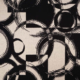 Bio Jacquard - Audrey grafisches Muster - Stoffonkel - Stoffmeisterei